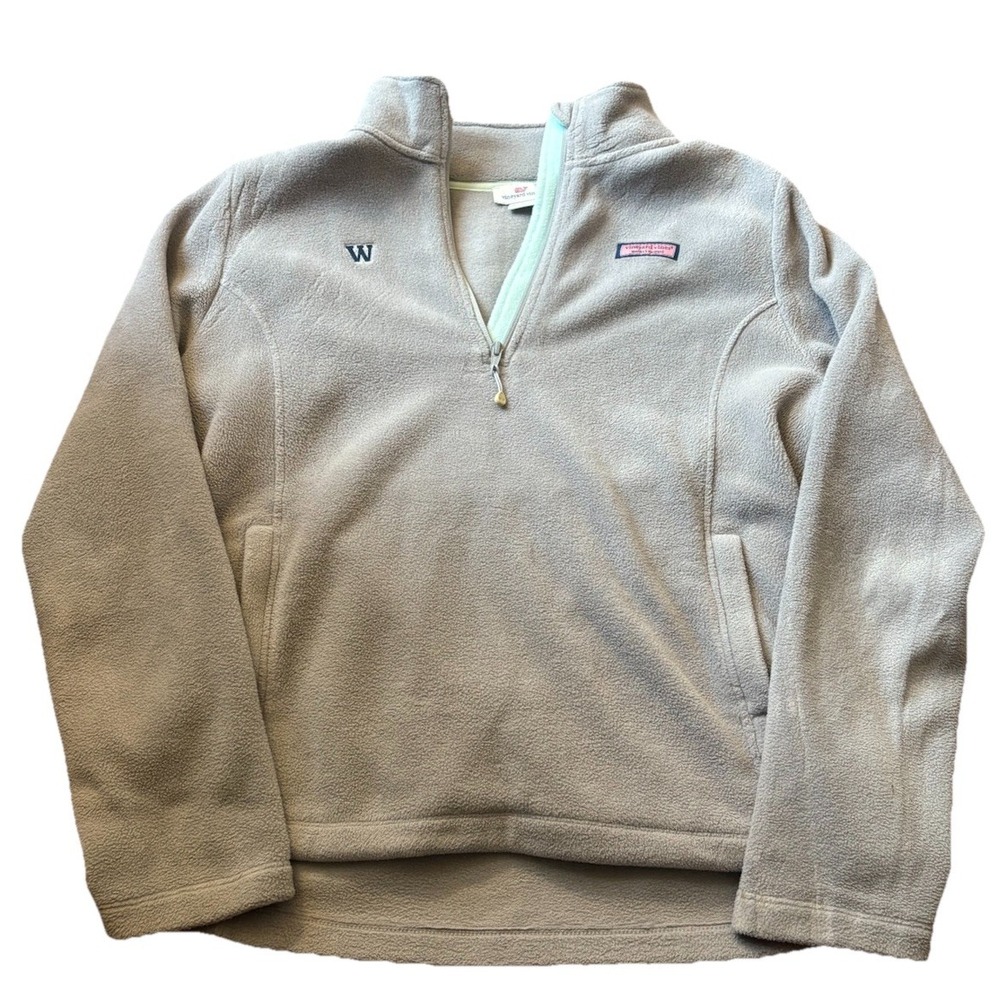 Washington Huskies Vineyard Vines Women's Sweater Gray Blue Sz XL